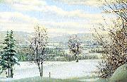 Prentice, Levi Wells Near Lake Placid, Andirondack Mountains, New York oil on canvas